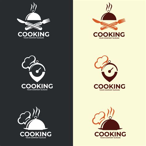 Cooking Logo Icon Or Symbol For Design Menu Restaurant Graphic Logo