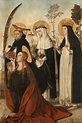 Imágenes: Juan de Borgoña. La Magdalena con santos dominicos.