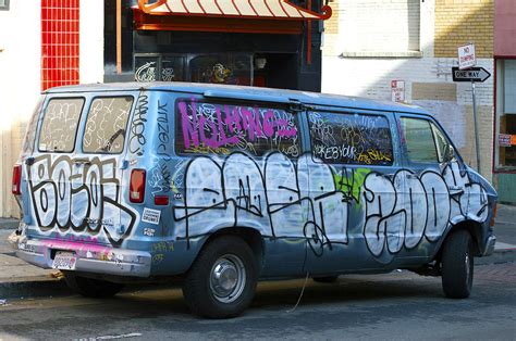 Graffiti Van Photograph By Christopher Winkler Fine Art America