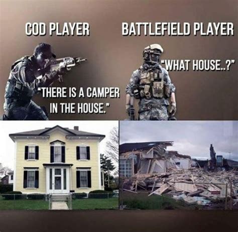 Here are the best call however for a game that is constantly ragged on, call of duty sure has a lot of players. 😂😂😂 | Video games funny, Battlefield memes, Funny gaming memes