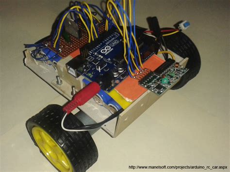 Arduino with rfm69hw control 2 leds code. Arduino RC Car Project