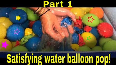Fun Water Balloons Pop Part 1 Youtube