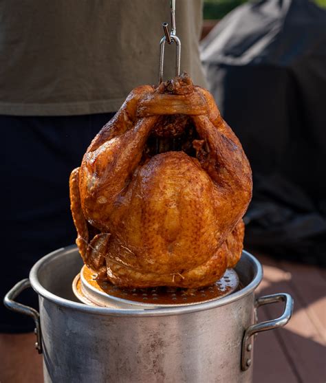 deep fried turkey recipe with safety tips grilling 24x7
