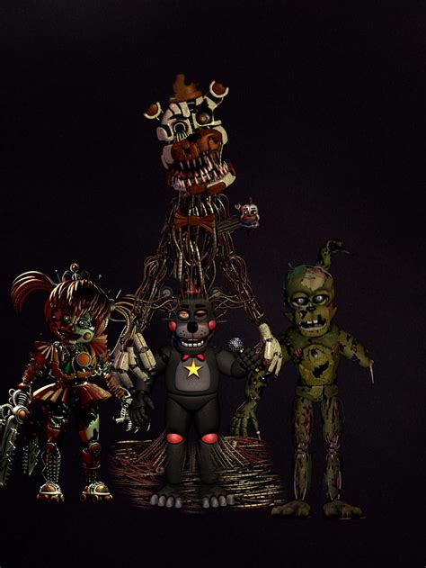 Scraptrap By Mr Trashmann Fnaf Fnaf Characters Fnaf W