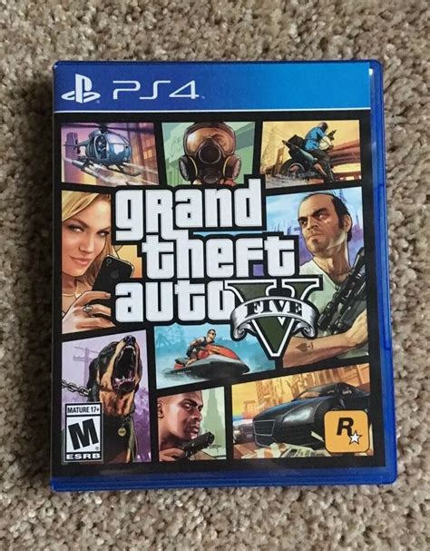 Grand Theft Auto V Sony Playstation 4 2014 710425474521