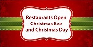 Restaurants Open Christmas Day 2020 | Christmas Party