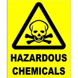 Hazardous Chemicals Mac Safety Signs