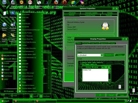 Hacker Theme Dan Visual Style For Windows Pengatahuan