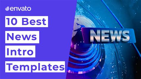 10 Best News Intro Templates Youtube