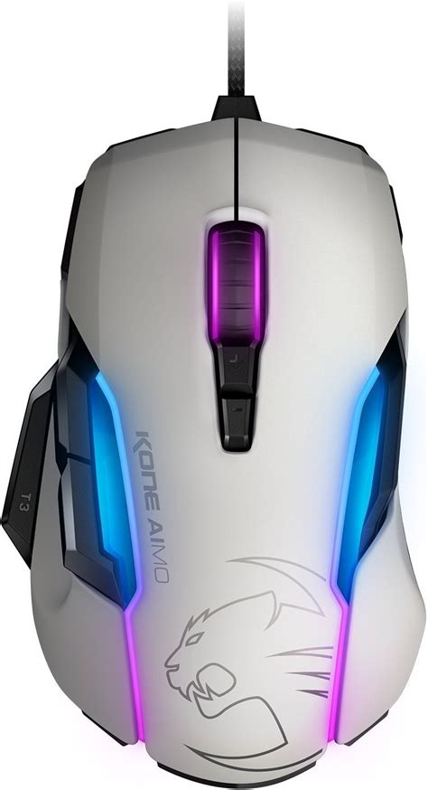 Roccat Roc 11 815 W Kone Aimo White Rgb Optical Gaming Mouse Wootware