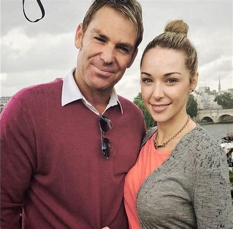 Shane Warne Reportedly Dating Australian Model Emily Scott