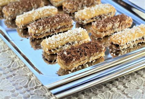 I make lady fingers by the bunch and place them in the freezer. Chocolate Hazelnut and Mascarpone Lady Finger Bites | Recipe | Easy lady finger recipe, Finger ...