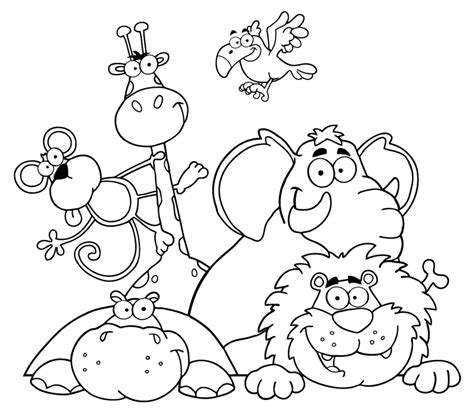 Free Printable Zoo Coloring Pages Free Coloring Pages