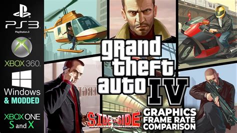 Grand Theft Auto Iv Side By Side Ps3 Xbox 360 Windows
