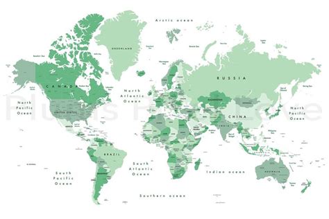 Detailed World Map 60x40 Max Jpeg World Map Wallpaper Detailed