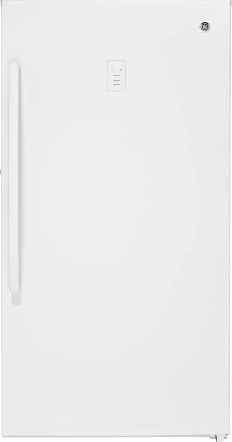 Ge® 17 3 Cu Ft White Upright Freezer East Coast Appliance Chesapeake Norfolk And Virginia Beach