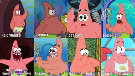 Patrick Over The Years By Kingbilly97 On Deviantart