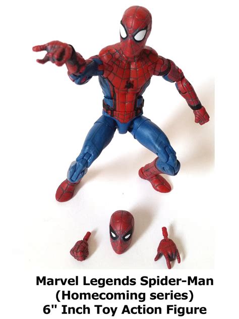 watch review marvel legends spider man homecoming series 6 inch toy action figure on amazon