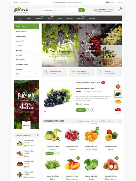 7 Best Grocery Store Woocommerce Wordpress Themes