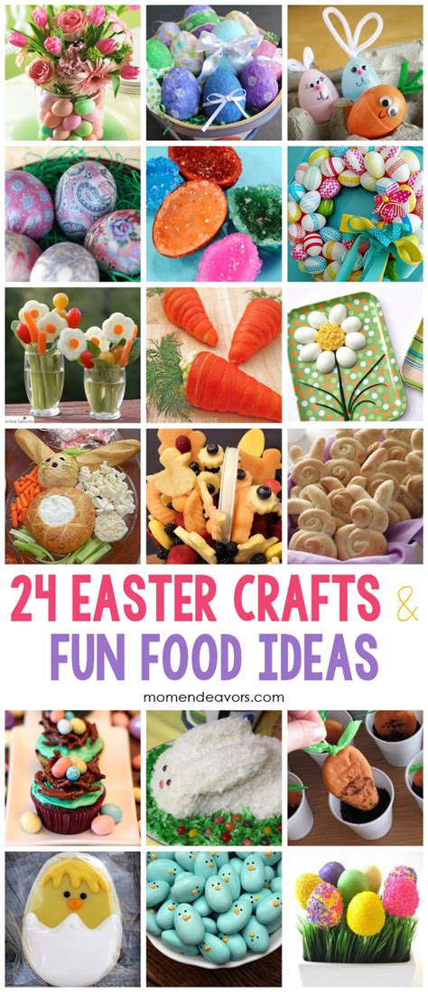 Easter Crafts And Fun Food Ideas