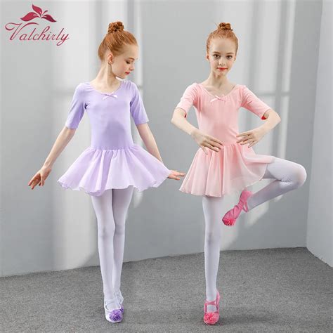 Gymnastics Leotard For Girls Ballet Dress Kids Leotard Tutu Dance Wear