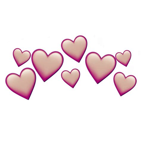 heartcrown heart crown emoji iphone emojiiphone like... png image