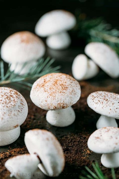 Meringue Mushrooms Recipe