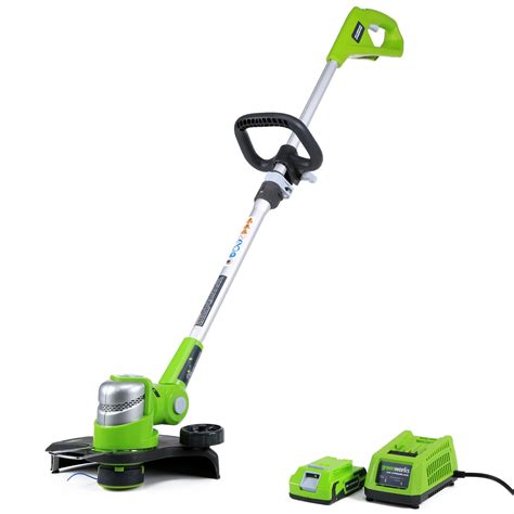 Cordless String Trimmer Edger With Battery Lawn Garden Grass Cutter Weed Eater EBay
