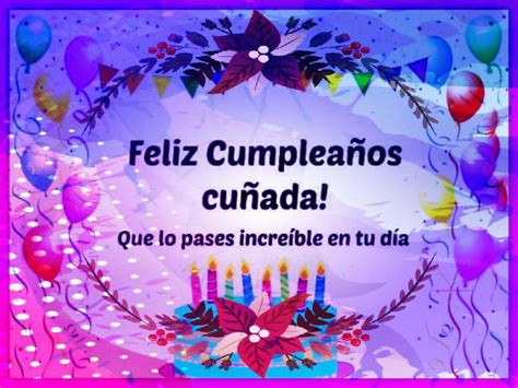 20 Frases De Cumpleaños Para Felicitar A Tu Cuñada Frasesparatodosnet