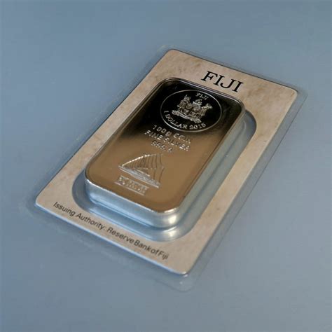 Fiji Argor Heraeus 1 Dollar 999 Silver Bars Coin Bars Catawiki