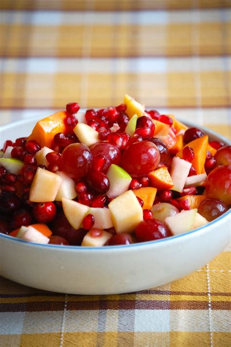 Skip the greens and let a tangy blend of citrus fruits lead the show in this colorful and vibrant salad. Heritage Schoolhouse: Autumn Fruit Salad
