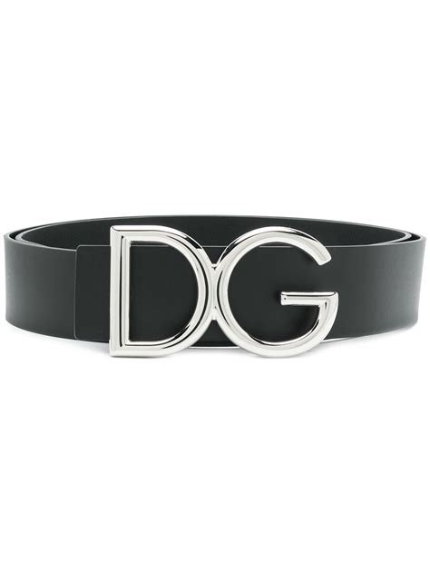 Dolce Gabbana Dg Logo Buckle Belt Farfetch