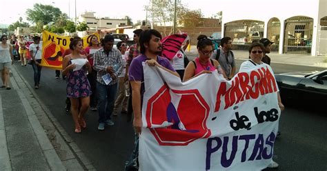 Mujer Sonora Realizan Marcha De Las Putas 2013