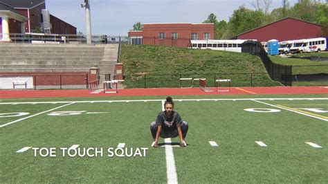 Toe Touch Squat Youtube