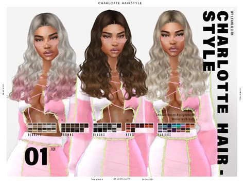 Leahlillith Cosima Hairstyle The Sims Resource Sims 4