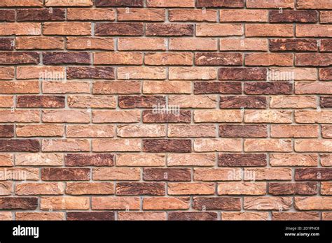 Brown Brick Wall Texture Abstract Seamless Architectural Pattern