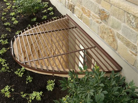 Elongated clear polycarbonate basement window well cover. Image Gallery - Rockwell Window Wells