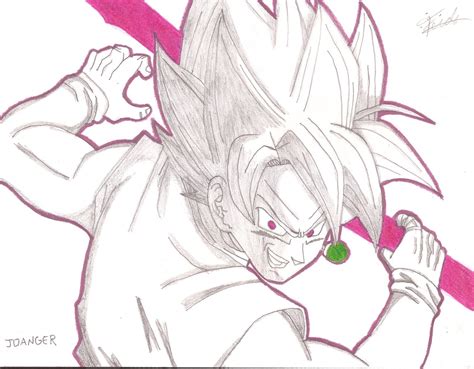 Agregar 71 Black Goku Ssj Rose Dibujo Muy Caliente Vn