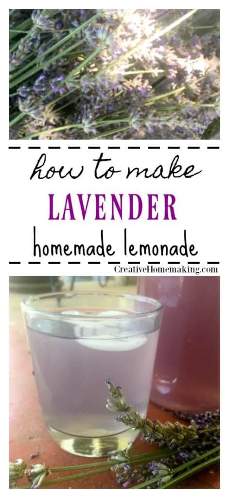 Lavender Lemonade Recipe Creative Homemaking