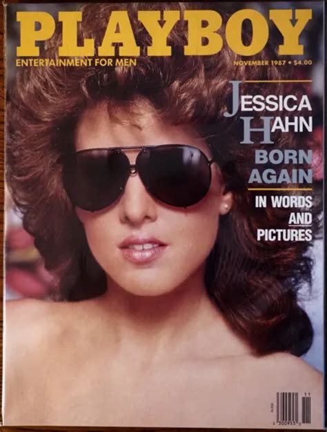 PLAYBOY MAGAZINE NOV 1987 JESSICA HAHN Cover Pictorial MINT 9 95