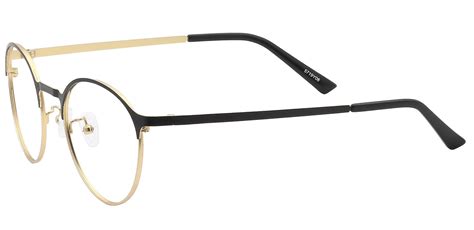 Perry Round Lined Bifocal Glasses Yellow Payne Glasses