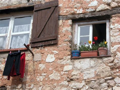 Gourdon Monastery Mountain Road France Stock Photo Image Of Europe