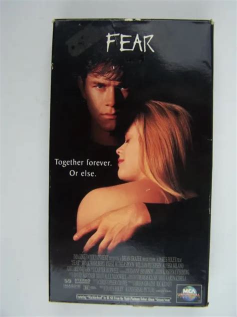 VIDEOCASSETTA FEAR VHS Mark Wahlberg Reese Witherspoon Amy Brenneman Alyssa Mila EUR