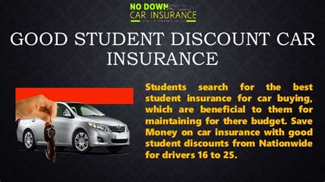 It's important to note that several insurance companies offer good student discounts. Good Discount on Student Auto Insurance, Get Student Car Insurance Di…