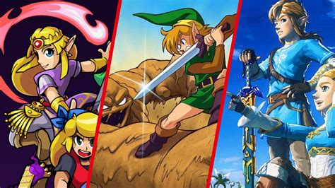 Best Zelda Games Of All Time Feature Nintendo Life