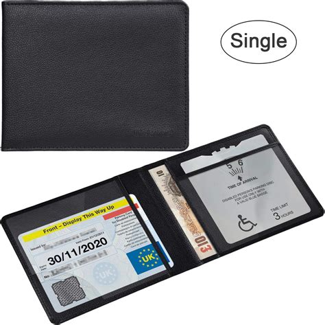 Wisdompro Disabled Blue Badge Holder Hologram Safe Display Wallet