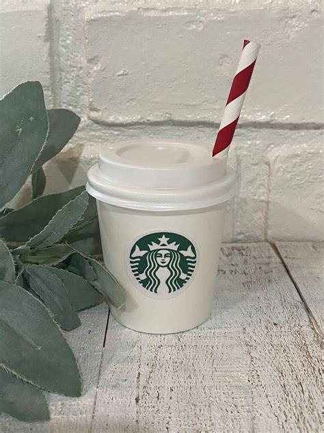 Mini Starbucks Cups Etsy