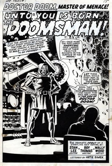 Doctor Doom Stories From Astonishing Tales 1 6 Attn Listeners