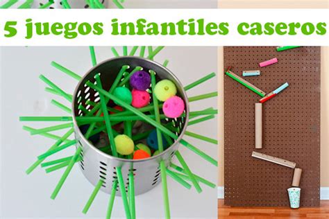 5 Juegos Infantiles Caseros Pequeocio