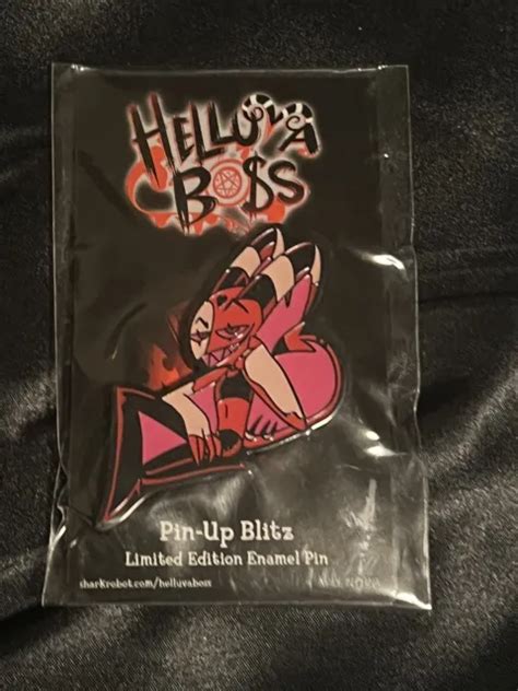 Vivziepop Helluva Boss Pin Up Blitz Enamel Pin Limited Edition